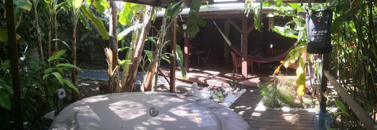 Kaz Creole Aventure Tropicale Insolite, Fibre, Jardin Et Jacuzzi Prives Saint-Francois  Dış mekan fotoğraf